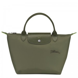 Longchamp Le Pliage Green S Handbag Forest | 7064TOFPW