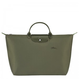 Longchamp Le Pliage Green S Travel Bag Forest | 7694SMFTZ