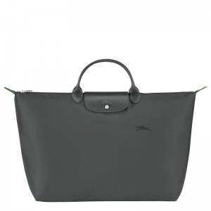 Longchamp Le Pliage Green S Travel Bag Graphite | 6923JFPIO