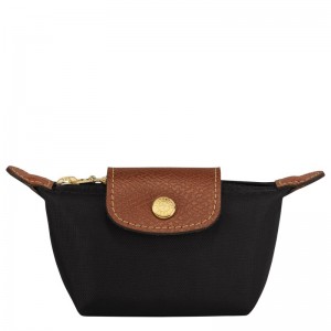 Longchamp Le Pliage Original Coin Purse Schwarz | 0629ELDWA