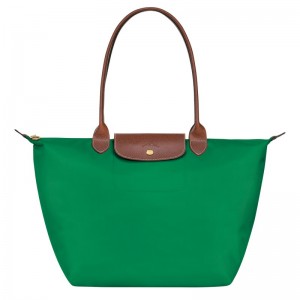 Longchamp Le Pliage Original L Tote Bag Grün | 6483JBIZO