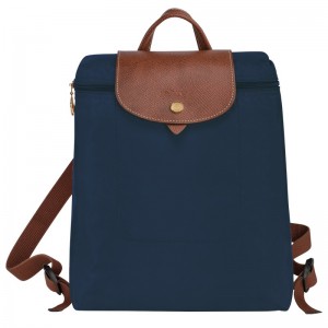 Longchamp Le Pliage Original M Backpack Navy | 4098QKXOB