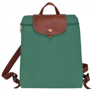 Longchamp Le Pliage Original M Backpack Sage | 2397JCFGI