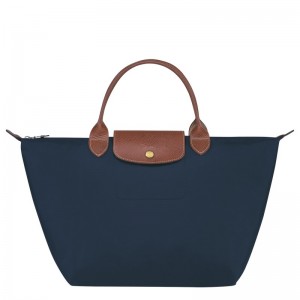 Longchamp Le Pliage Original M Handbag Navy | 7245NRFHW