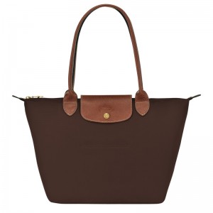 Longchamp Le Pliage Original M Tote Bag Ebony | 9217LADTK