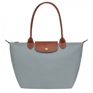 Longchamp Le Pliage Original M Tote Bag Steel | 8254ZKXVL