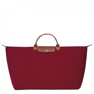 Longchamp Le Pliage Original M Travel Bag Rot | 9526AGXQL