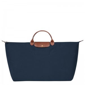 Longchamp Le Pliage Original M Travel Bag Navy | 2308POMNK