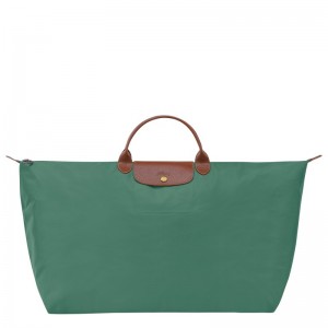 Longchamp Le Pliage Original M Travel Bag Sage | 3842NYRZG