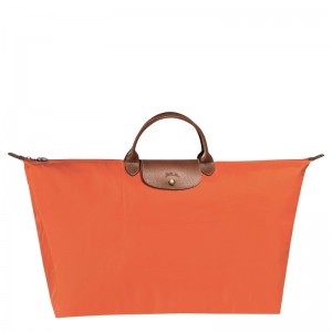 Longchamp Le Pliage Original M Travel Bag Orange | 7693BATYX