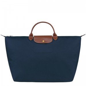 Longchamp Le Pliage Original S Travel Bag Navy | 7926XNSDK