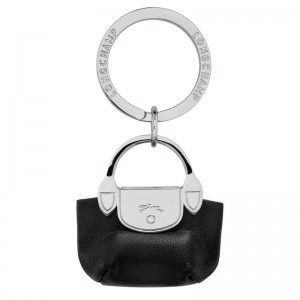 Longchamp Le Pliage Xtra Key Rings Schwarz | 4095OTREQ