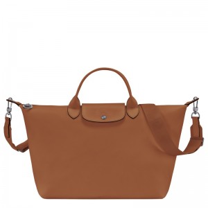 Longchamp Le Pliage Xtra L Handbag Cognac | 8364CDGUX