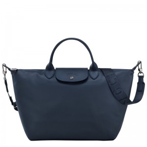 Longchamp Le Pliage Xtra L Handbag Navy | 2813FQMUB