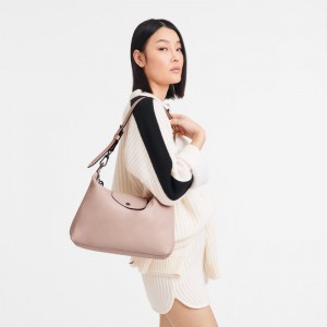 Longchamp Le Pliage Xtra M Hobo Bag Nude | 5679QATNM