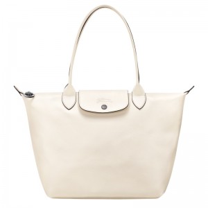 Longchamp Le Pliage Xtra M Tote Bag Ecru | 1072GFCEW