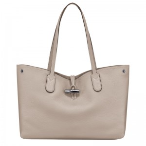 Longchamp Le Roseau Essential L Tote Bag Clay | 0786FBXWC