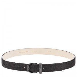 Longchamp Le Roseau Essential Ladies' Belt Schwarz | 9043ZUCRJ