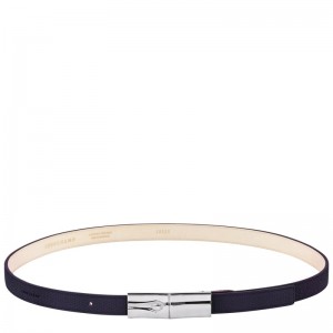 Longchamp Le Roseau Ladies' Belt Bilberry | 4658NIMXC