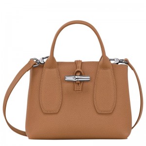 Longchamp Le Roseau S Handbag Natural | 1429GXUKW