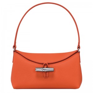 Longchamp Le Roseau S Hobo Bag Orange | 6810TDBIX