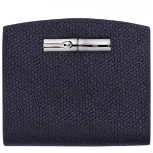 Longchamp Le Roseau Wallet Bilberry | 2639PWVCR