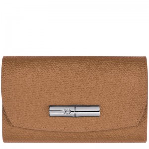 Longchamp Le Roseau Wallet Natural | 5987EZUVS