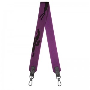 Longchamp Longchamp 3d Shoulder Strap Violet | 3075WMPKN