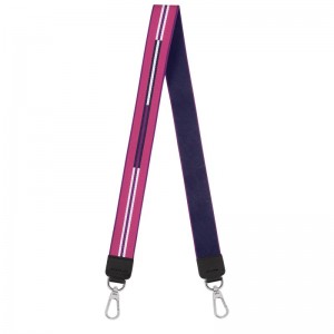 Longchamp Longchamp Rayures Shoulder Strap Violet | 5306ATLZW