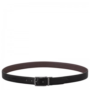 Longchamp Longchamp Sur Seine Belt Schwarz | 7189LSMCE