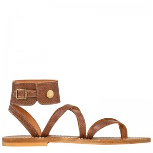 Longchamp Longchamp X K.Jacques Sandals Braun | 9140AHJVS