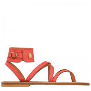 Longchamp Longchamp X K.Jacques Sandals Strawberry | 0764FAGHE