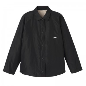 Longchamp Padded Blouson Schwarz | 0539PAKXS