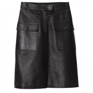 Longchamp Skirt Schwarz | 3862MKOQS