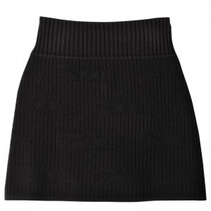 Longchamp Skirt Schwarz | 7946PKQWY