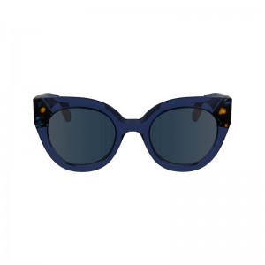 Longchamp Sunglasses Blau | 5907WGKAN