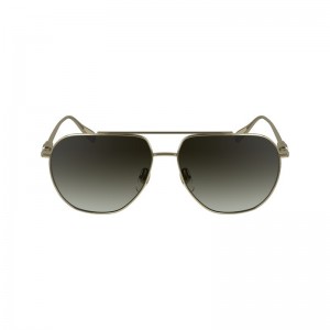 Longchamp Sunglasses Gold Braun | 6540SDCTH