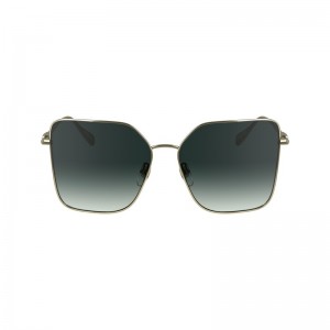 Longchamp Sunglasses Gold | 0927VTEPO