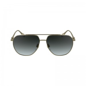 Longchamp Sunglasses Gold | 7861KVQUS