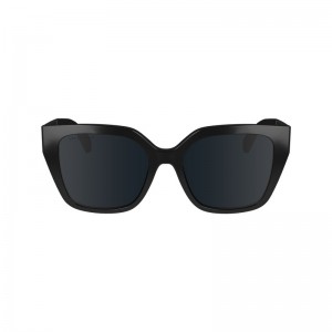 Longchamp Sunglasses Schwarz | 0129QATDX