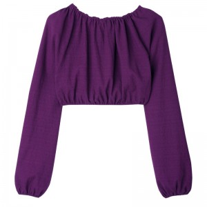 Longchamp Top Violet | 2615ZGFJA