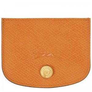 Longchamp Épure Card Holder Aprikose | 5789BOAJW