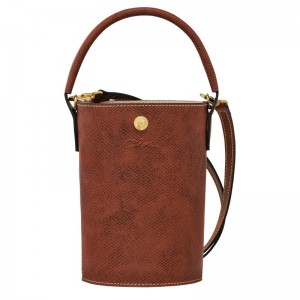 Longchamp Épure Xs Crossbody Bag Braun | 0247DVJEB