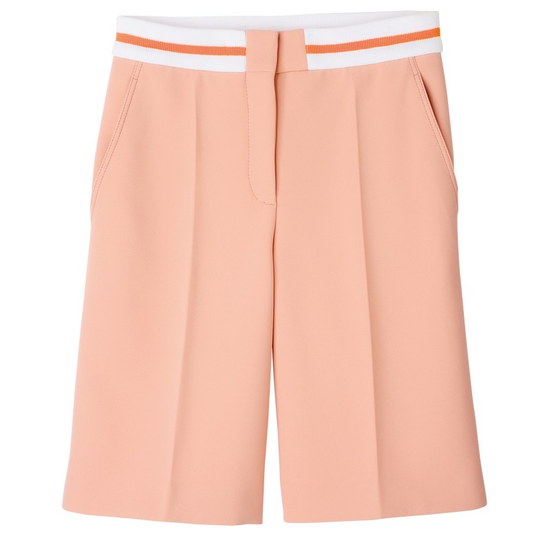 Longchamp Bermuda Shorts Nude | 5074WOUYA