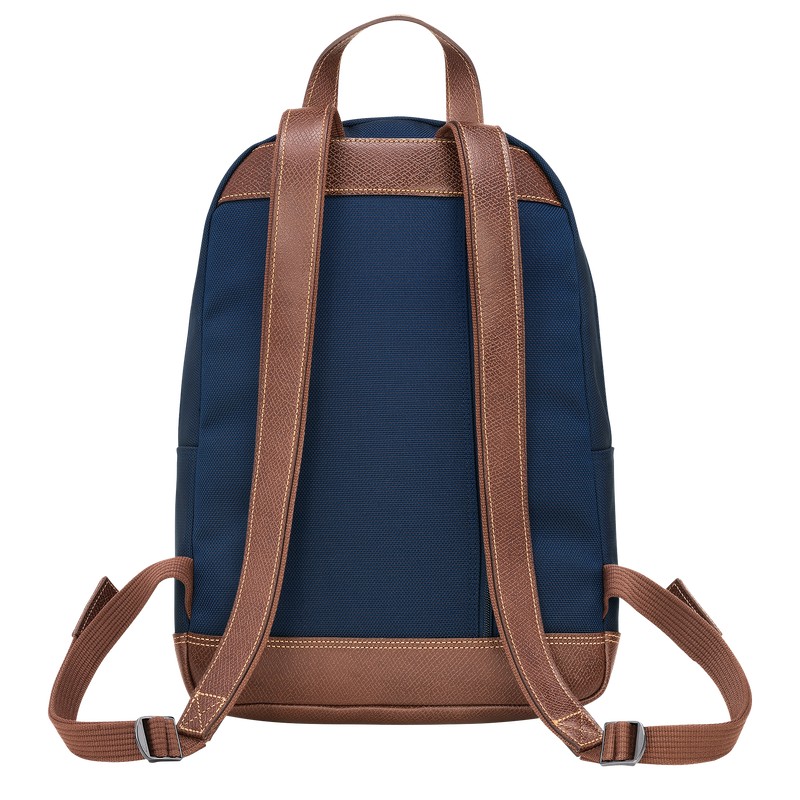 Longchamp Boxford Backpack Blau | 8763EUAFZ