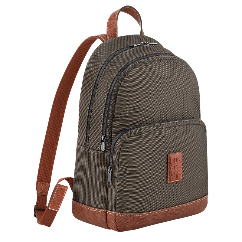 Longchamp Boxford Backpack Braun | 4920FRMZT