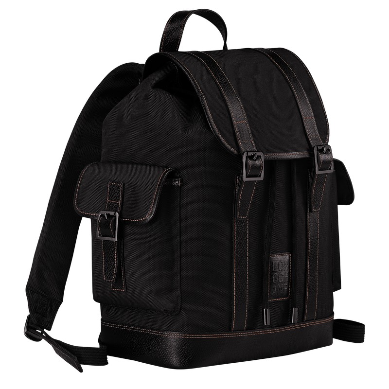 Longchamp Boxford Backpack Schwarz | 4260LIUOC