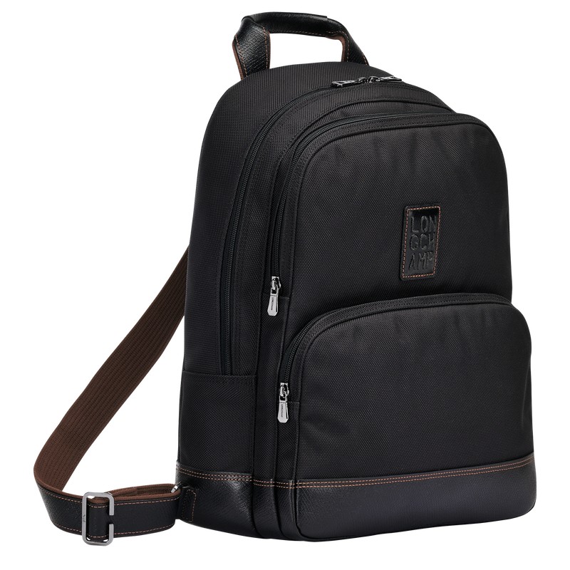 Longchamp Boxford Backpack Schwarz | 5913SJDUO