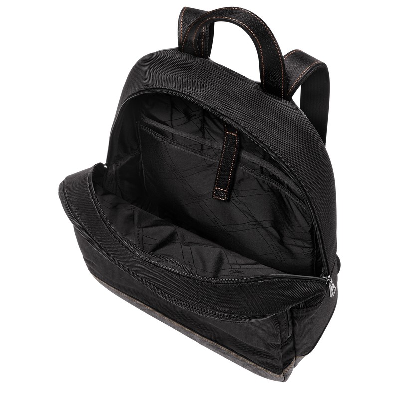 Longchamp Boxford Backpack Schwarz | 5913SJDUO