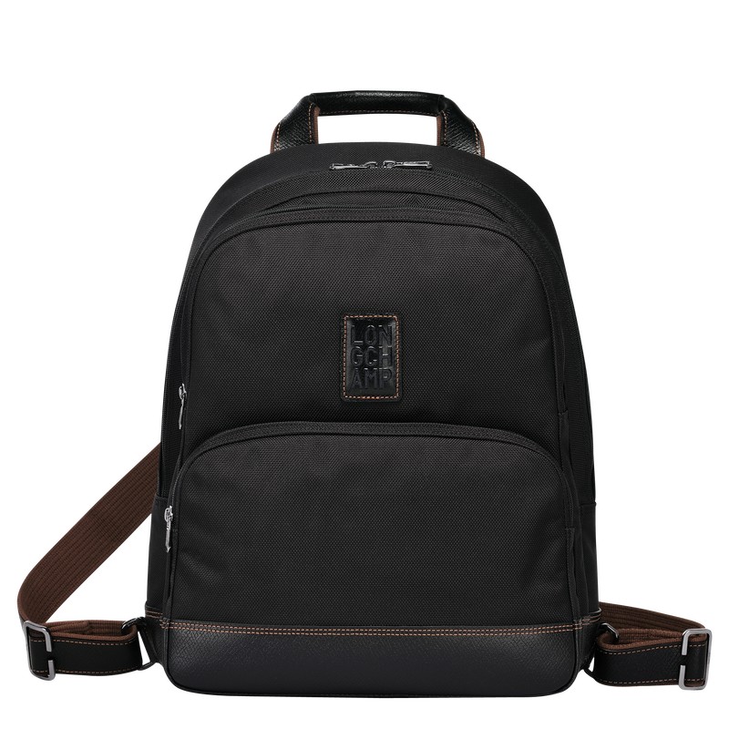 Longchamp Boxford Backpack Schwarz | 5913SJDUO